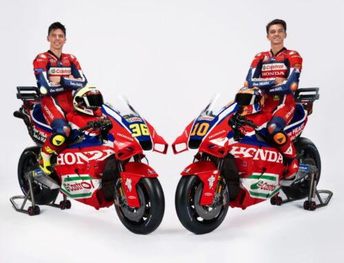 Castrol main sponsor Honda HRC team