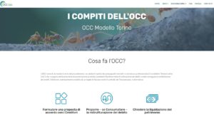 OCC Modello Torino - sito internet realizzato dall'agenzia torinese Anice