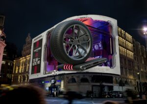 Vredestein a Piccadilly Circus