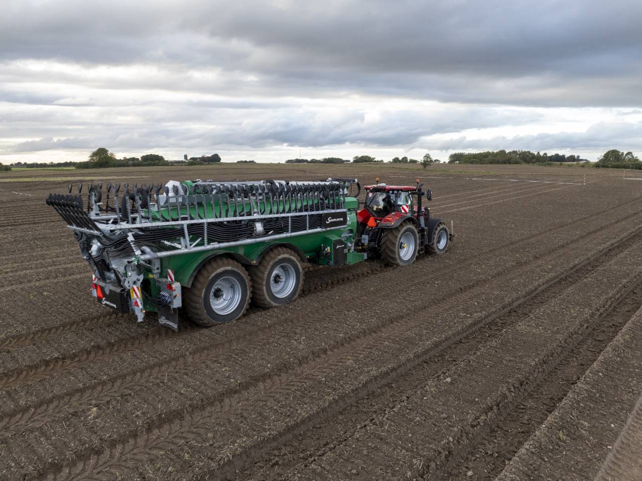 Pneumatico Vredestein Flotation Trac in azione