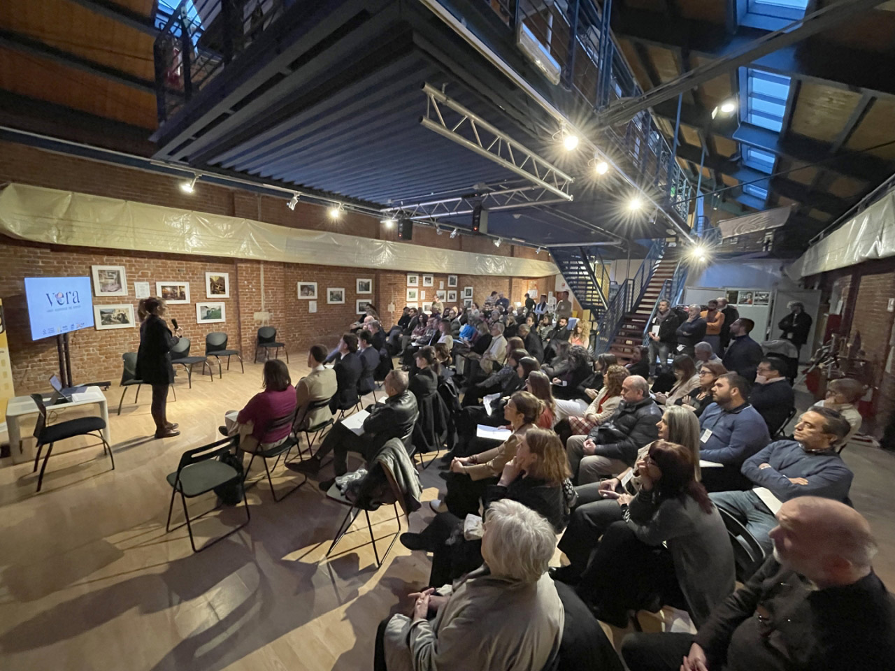 Un momento della conferenza stampa TILDE - VERA Unione NET